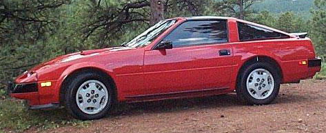 REd 1985 Missan 300ZX Turbo auto